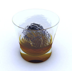 Brain in glass of wiskey